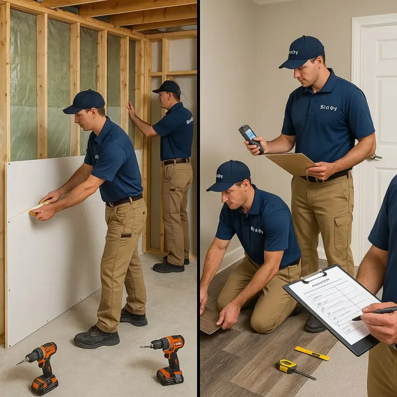 Repairs and Reconstruction process in Valley Green, PA